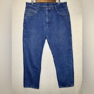 Wrangler Blue Jeans Ranch Wear Size 36x30